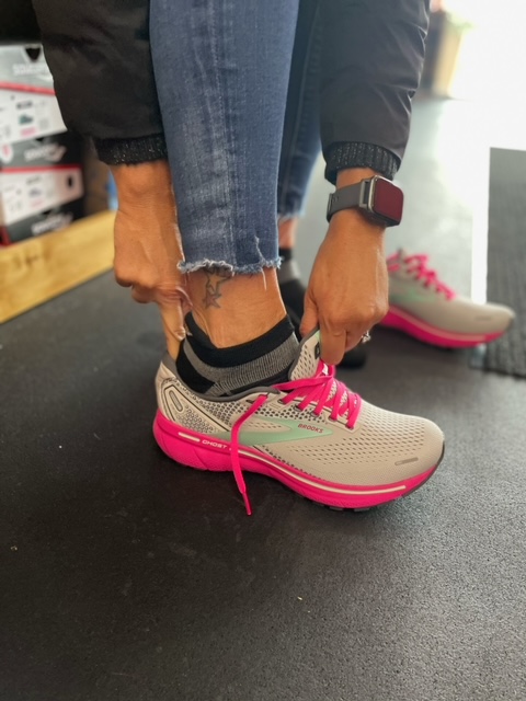 Shoe slide on