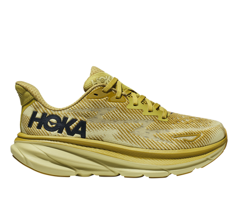 HOKA Women's CLIFTON 9 GLCR Golden Lichen/Celery Root