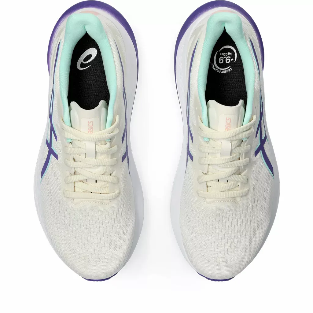 ASICS Women's GT-2000 12 CREAM/VIOLET
