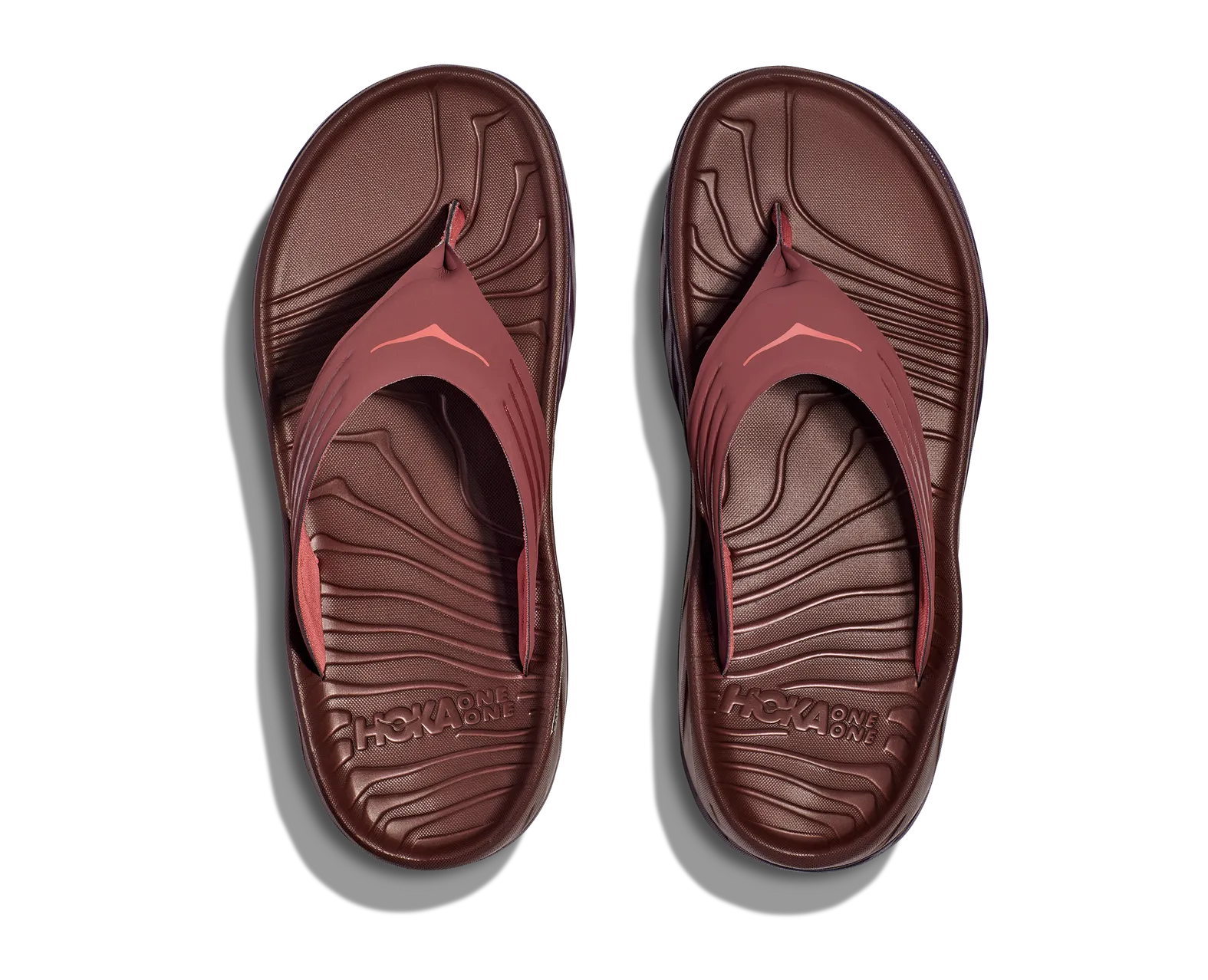 HOKA Men's ORA RECOVERY FLIP SPICE / RAISIN
