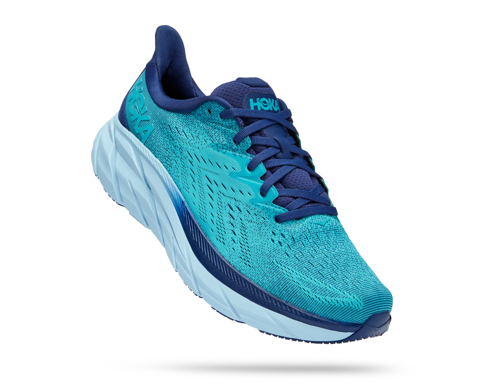 HOKA MEN'S CLIFTON 8 BBSB BELLWETHER BLUE/SCUBA BLUE