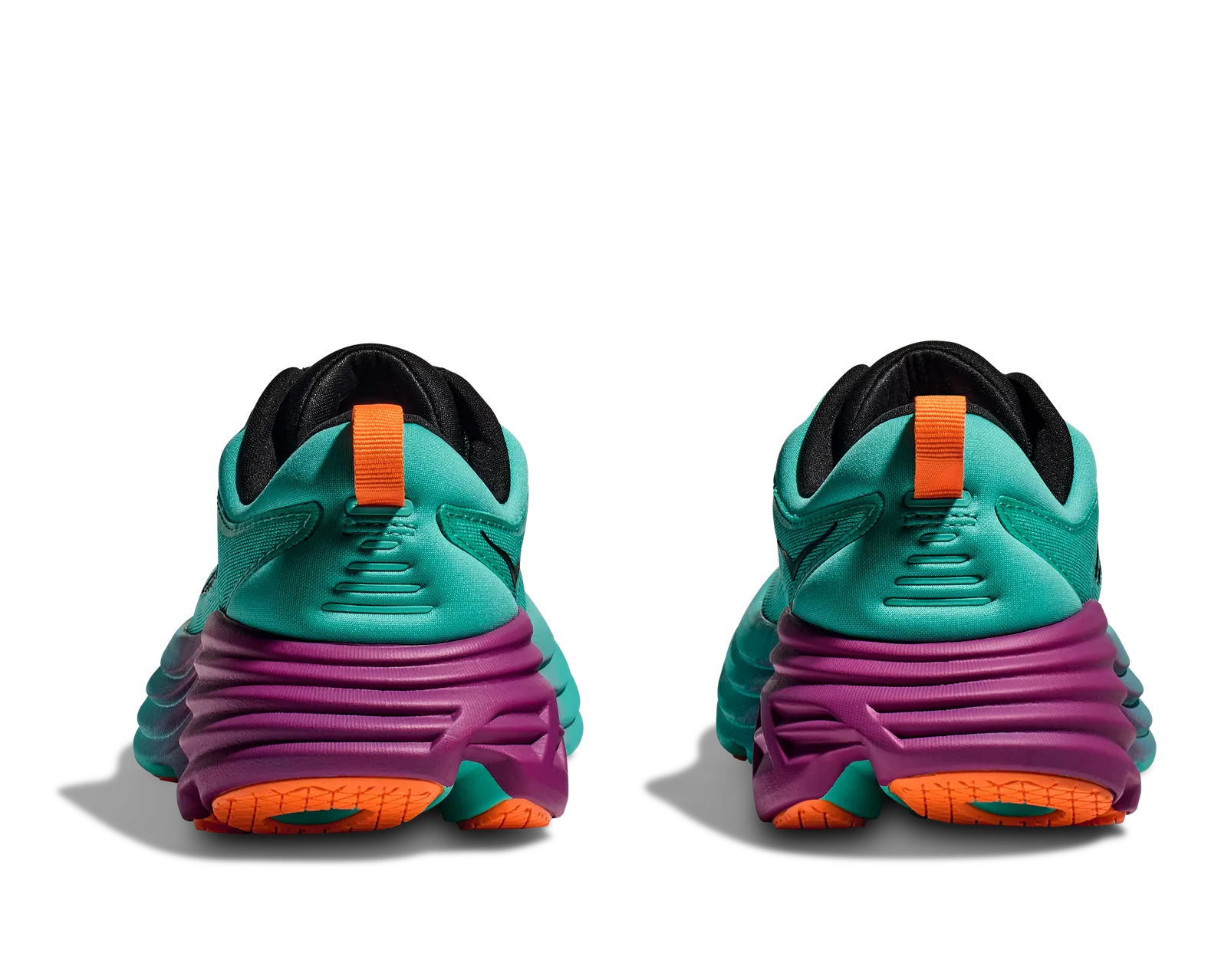 HOKA WOMEN'S BONDI 8 EQB Electric Aqua/Black