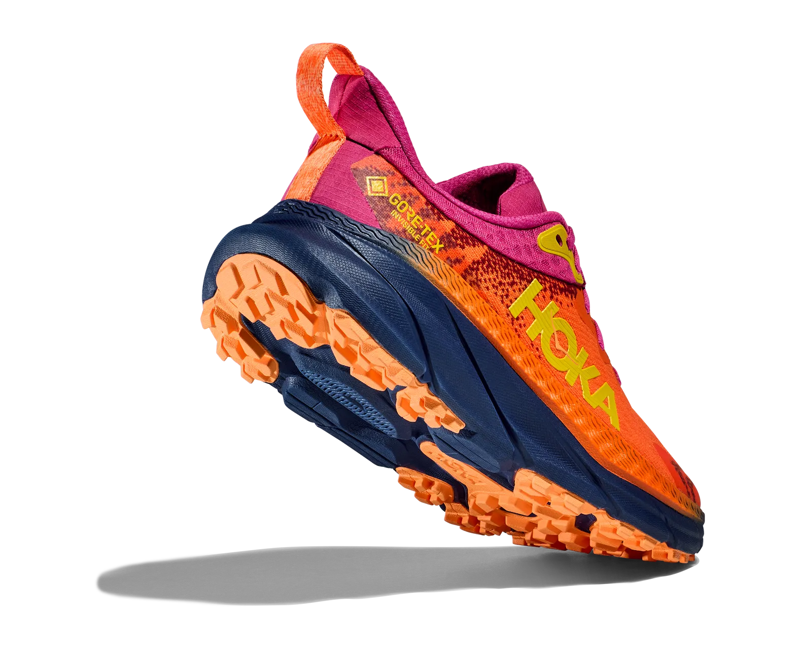 HOKA WOMEN'S CHALLENGER ATR 7 GTX VOPY VIBRANT ORANGE/PINK
