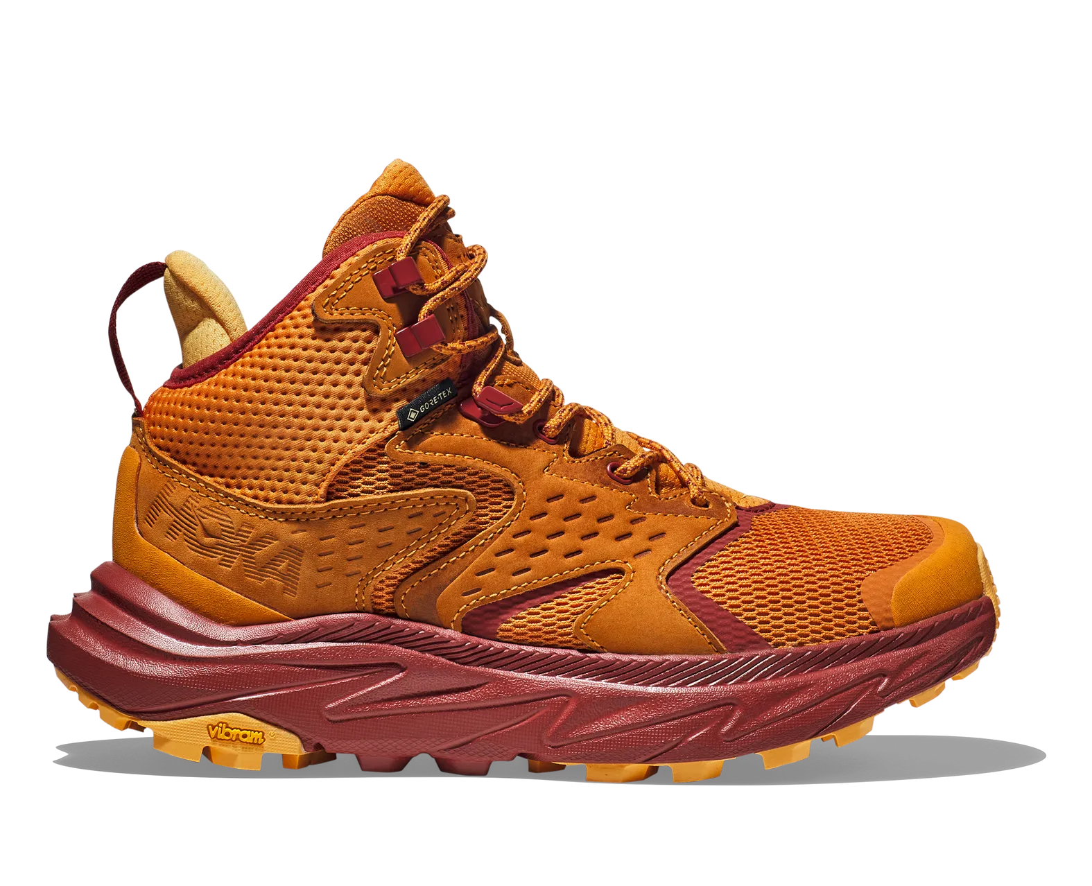 HOKA Women's ANACAPA 2 MID GTX AMBER HAZE / SHERBET