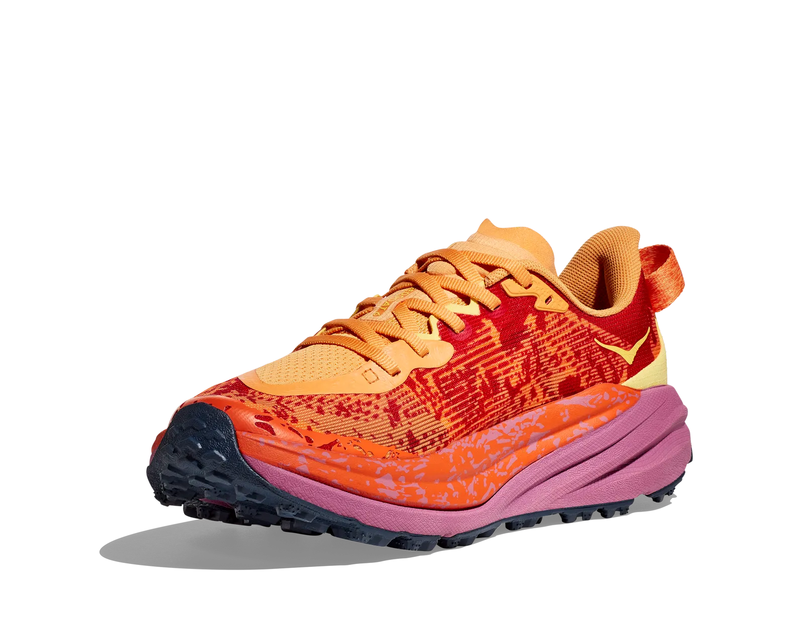 ☆HOKA☆ Women's Speedgoat 6 Wide Sherbet Beat Root 1147832S HOKA Women's SPEEDGOAT 6 WIDE SHERBET / BEET ROOT
