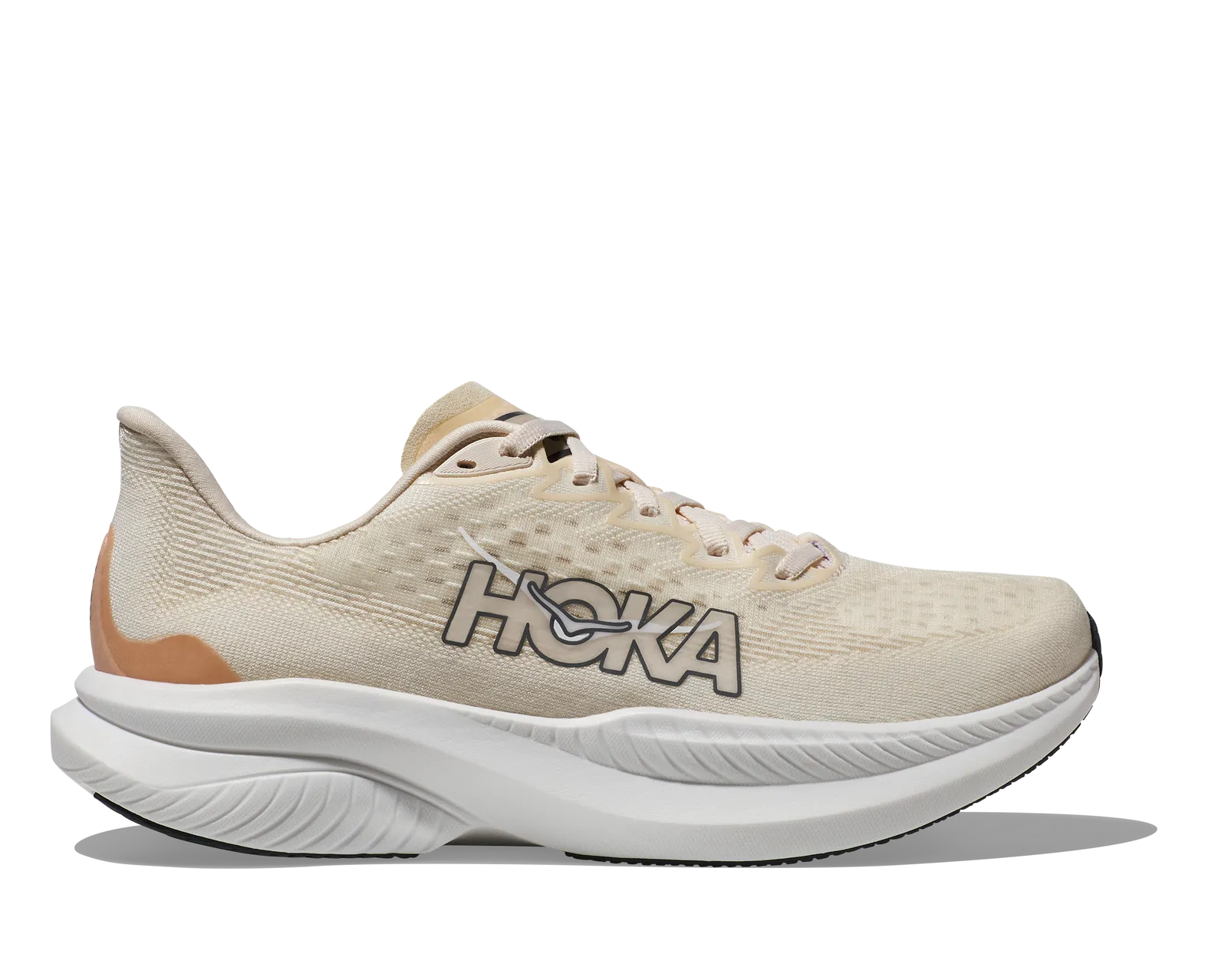 HOKA Women's MACH WIDE EGGNOG VANILLA